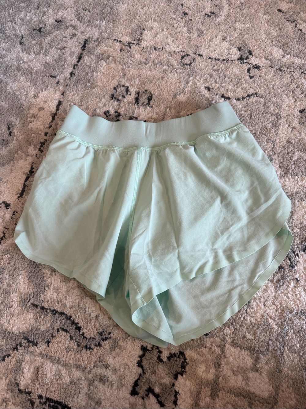 CRZ YOGA Mint Green Athletic Shorts